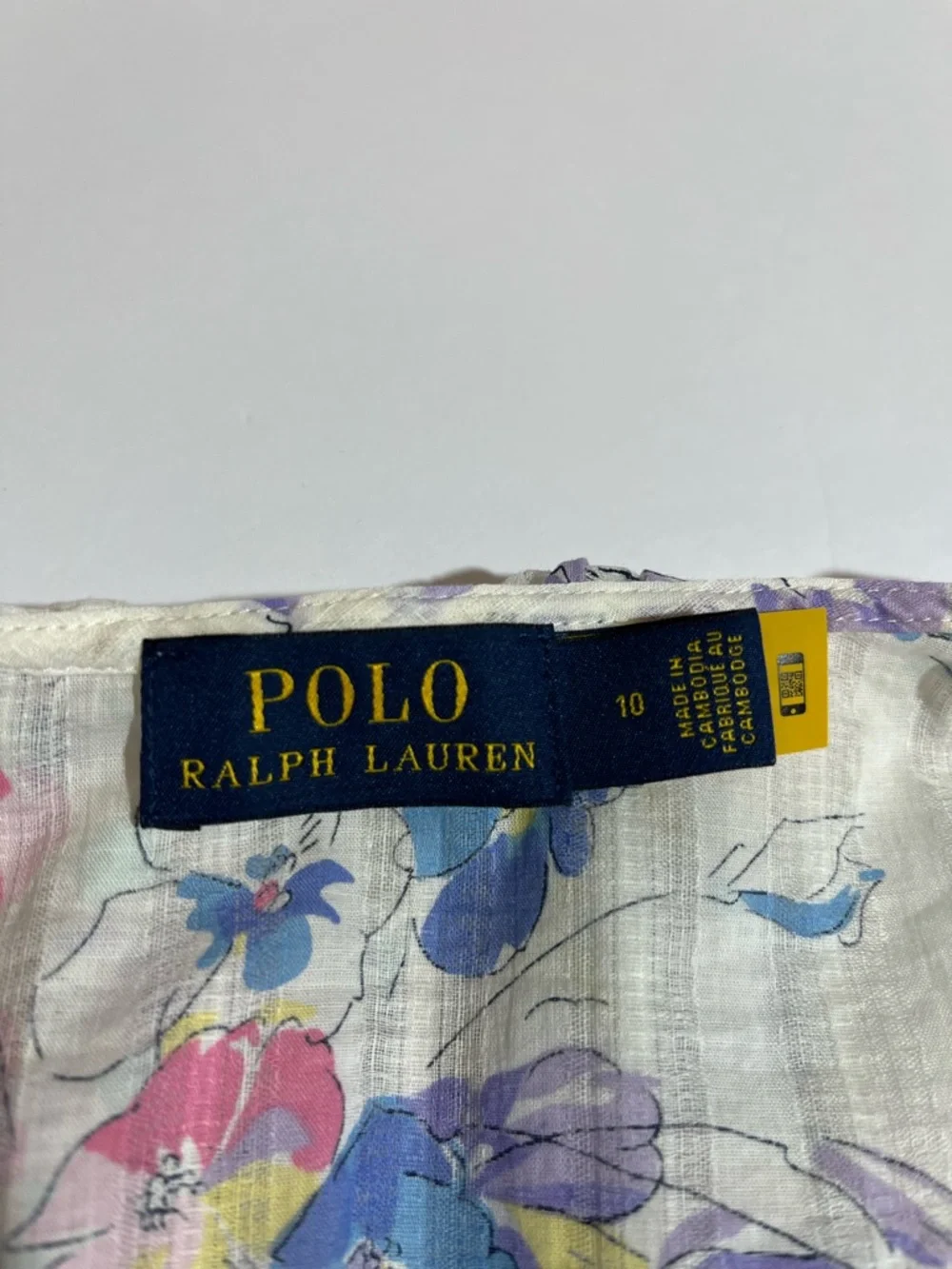 Polo Ralph Lauren Ryle Floral Print Ruffle Trim Blouse - Picture 4 of 11